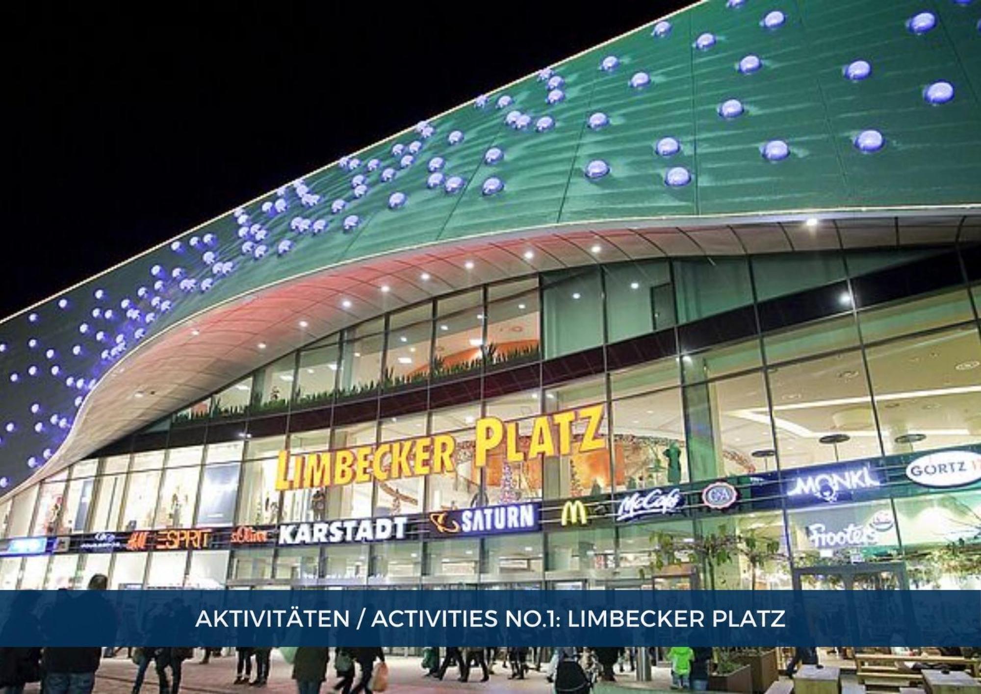 דירות Rtr Essen - Fuer Bis Zu 8 Personen - Voll Ausgestattet - Zentral Limbecker Platz - Messe - Uniklinikum - Smart Tv - Modern מראה חיצוני תמונה